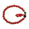 Original cinnabar bracelet, purple gold sand, imperial sand, red sand bracelet, men's and women's same style, Yiwu Small Commodities Scenic Area Item Picture